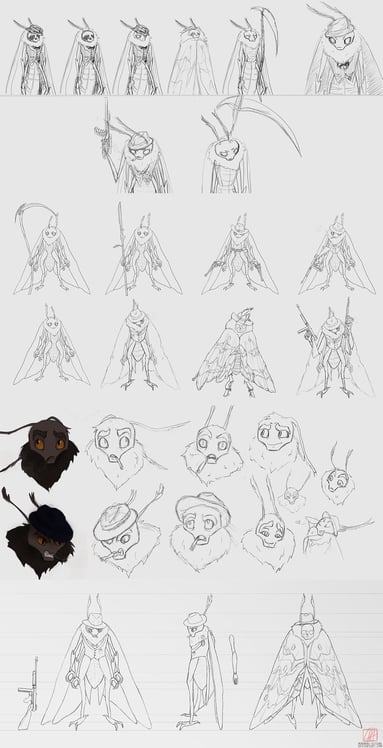 Character Design Dexter