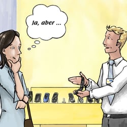 Schulungs-Illustrationen für EWE Tel