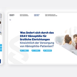 Ärzteseite Mobile & Desktop
