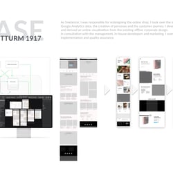 UI/UX-Case Leuchtturm1917 Shop Relaunch