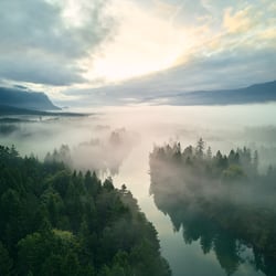 nebel-sonnenaufgang-naturpark-schütt © Atelier Schulte 2