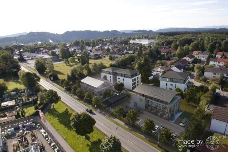 Visualisierung compositing wohnbau schongau1