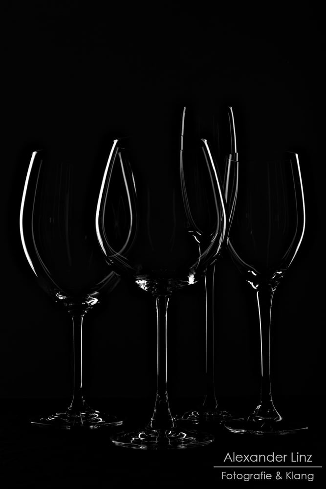 Glas – Studio-Fotografie