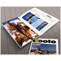 Layout “Boote” Motorbootmagazin
