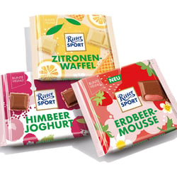Sommersorten 2019 Illustrationen für Ritter Sport in Zusammenarbeit mit Klis Design