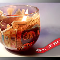Das Bild ging als Anhang von Weihnachtsmails auf Reisen