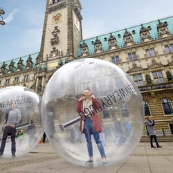 Walking Balls in Hamburg