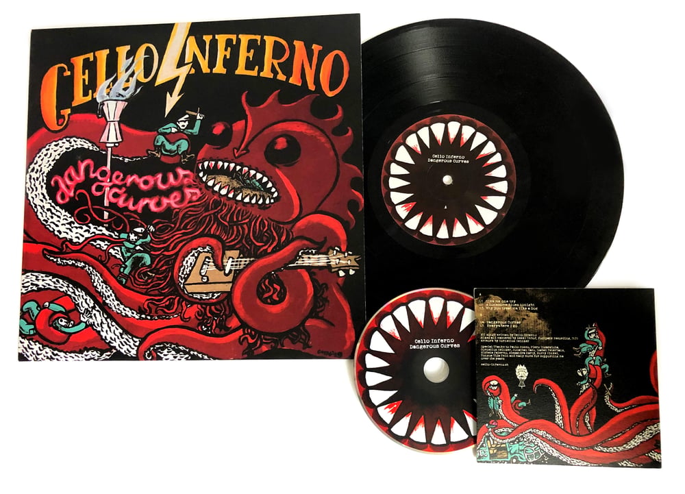 Plattencover für Cello Inferno