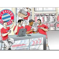 Moodboard für Sky- FC-Bayern- Shooting