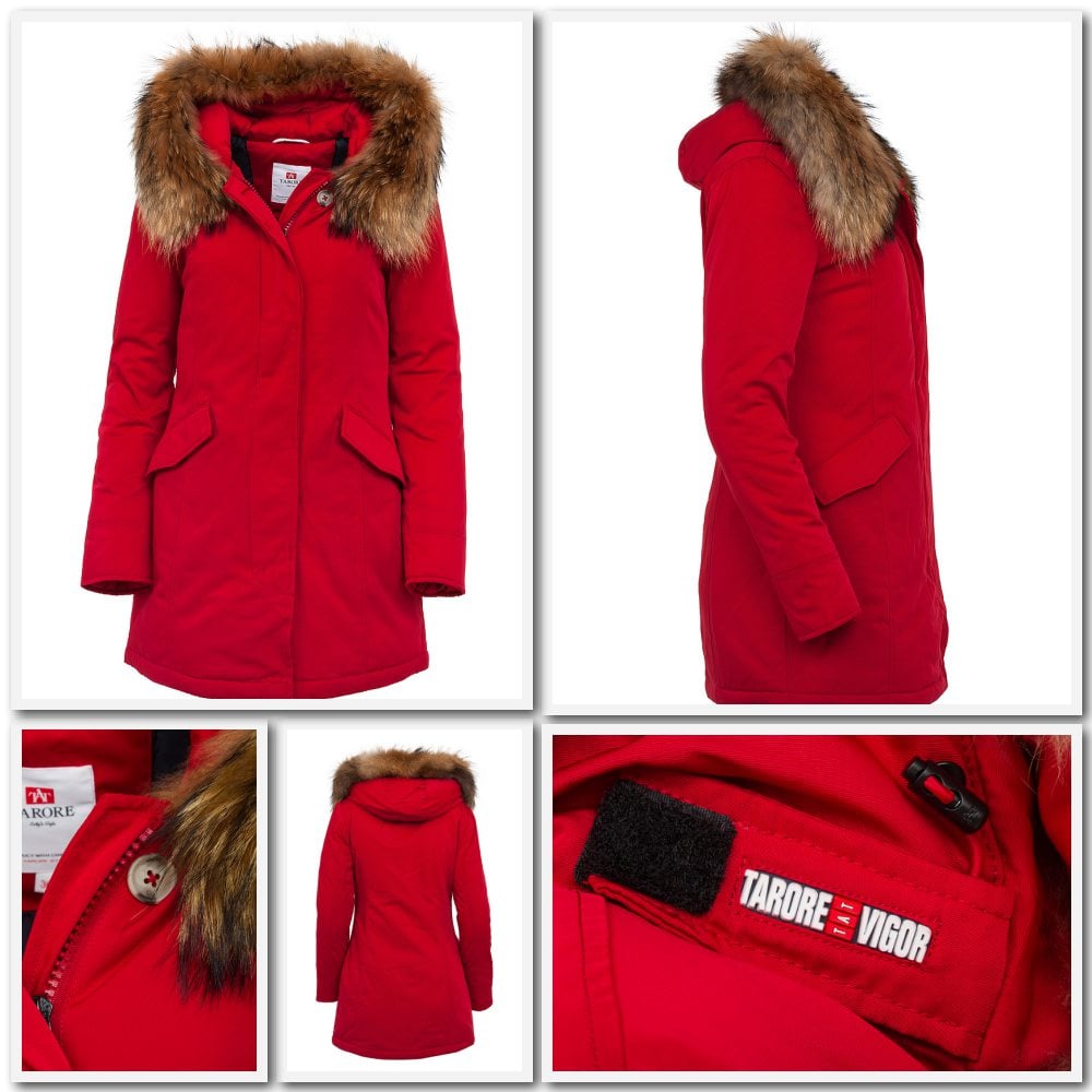 produktfdotografie winterjacken-rot
