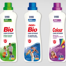Verpackungsdesign für Flüssigwaschmittel, Mibelle Group, CH