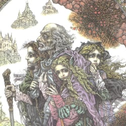 Illustration zum Märchen von H.C.Andersen 1.