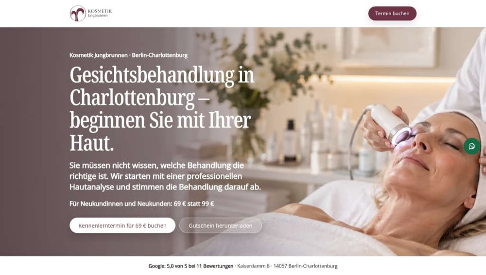Kosmetik Jungbrunnen – Hero