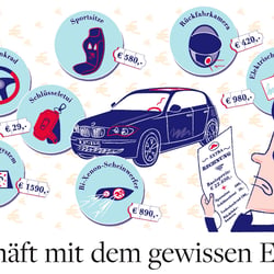 Sonderausstattung in Neuwagen; WELT AM SONNTAG; 2012