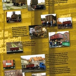 Infowaggon-Zeitschiene