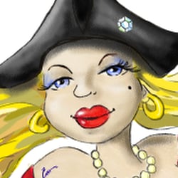 Piraten-Lady