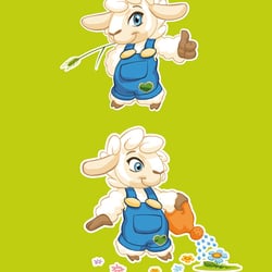 Maxi Määh – Character conception and illustration