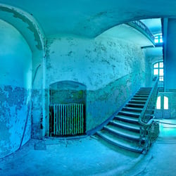 Beelitz Heilstätten – Panorama aus der Serie „Stairs“.