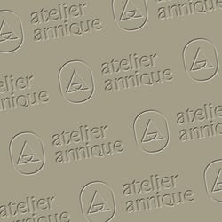 Corporate Design für Atelier Annique – Relief-Prägung auf Papier