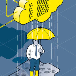 Leitartikel-Illustration zum Thema „Künstliche Intelligenz“