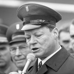 Willy Brandt in Berlin-Mariendorf, 1966
