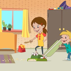 Fritzi Und Flo – Animation für Family Screen