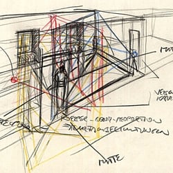 TIMECUT Skizze. Tanzperformance 1993