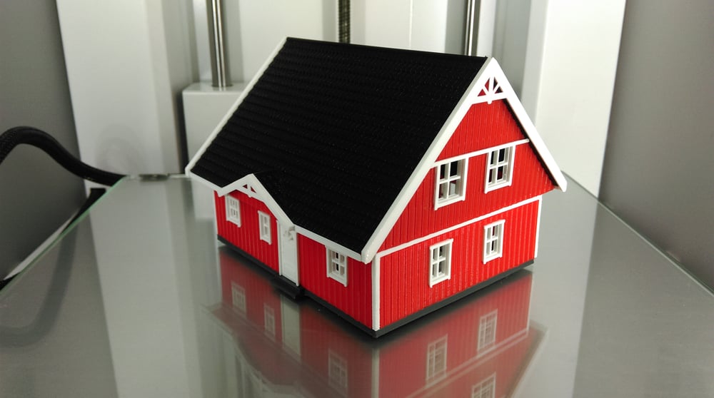 Schwedenhaus „Hanna Knudsen“ 1:100 front