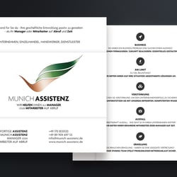 Munich Assistenz Flyer