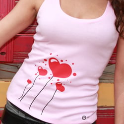 Heart flowers