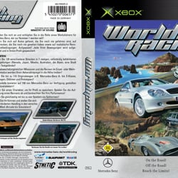 Packaging Xbox WorldRacing 2002 k