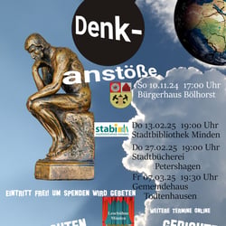 Denkanstöße – Lesung der Lesebühne Minden