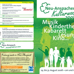 Flyer / Programmheft, aussen