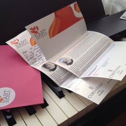 Einladung / Briefumschlag mit Aufkleber / Invitation letter + Sticker + envelope