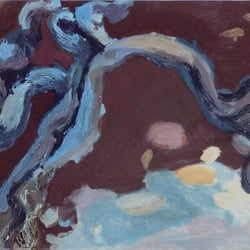 Weinstock 1 / Vacqueyras, 2008, Acryl auf Leinwand