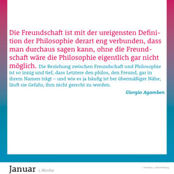 Kalender 1Wo Agamben