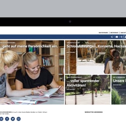 Website für die Privatschule und Internat Schloß Heesen