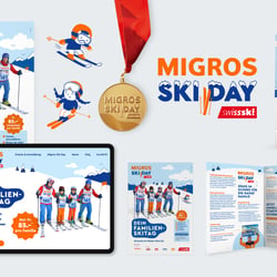 Migros Ski Day Gesamtauftritt