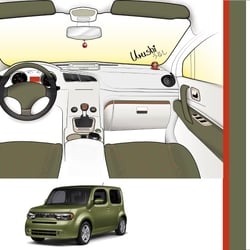 Interior Color & Trim Konzept  – Urushi