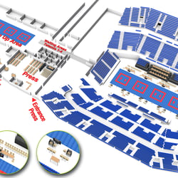 Karate-WM 2014 – Visualisierung der ÖVB-Arena in Bremen