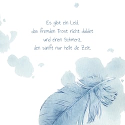 Trost durch Zeit