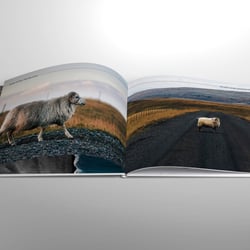 Fotoband „Island 114“, entstanden als privates Projekt