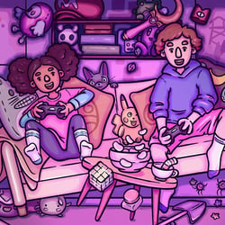 Postcard Illustration