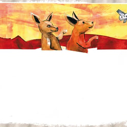 Hase Rettich – Kinderbuchillustration