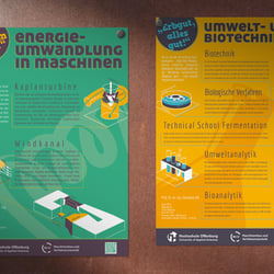 Plakatdesign für die Hochschule Offenburg