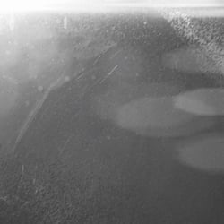 Something black and blobby…