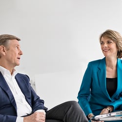 Interview Claus Kleber und Marietta Slomka ZDF