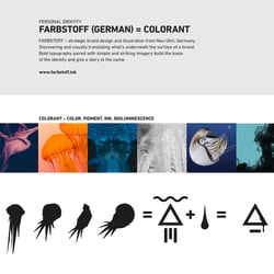 Logo & Multi-Color Identity „Farbstoff“