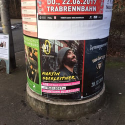 Plakat zum Release Konzert