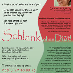 Plakat Abnehmen 01